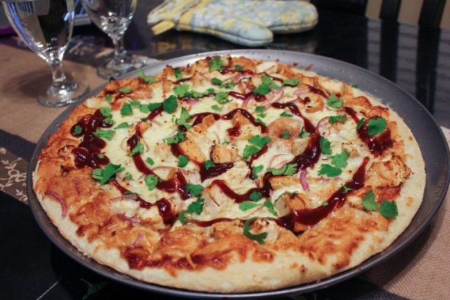 Illustrative food photo for Mini BBQ Chicken Flatbreads; see full guide for image source