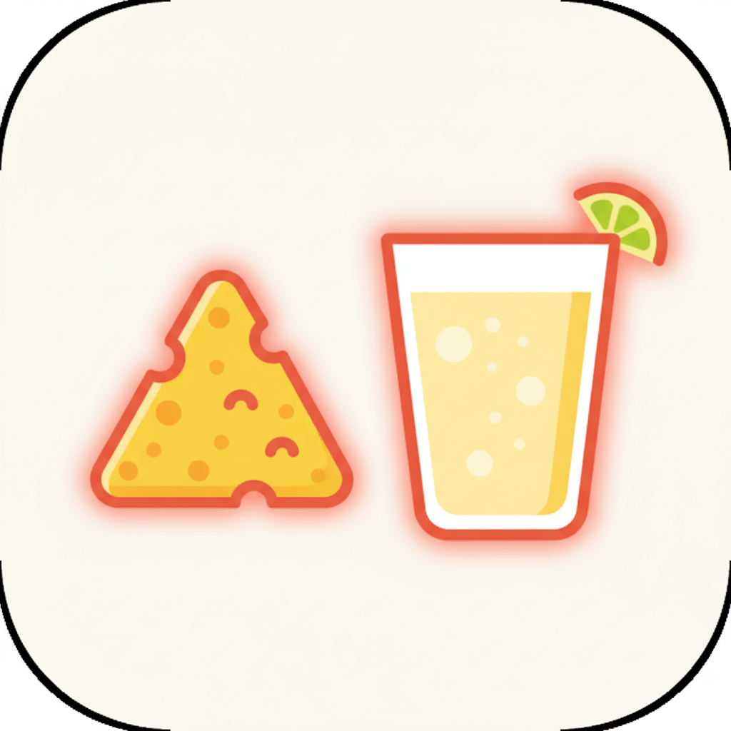 Bite & Sip Picks logo showing a golden snack bite and refreshing citrus drink